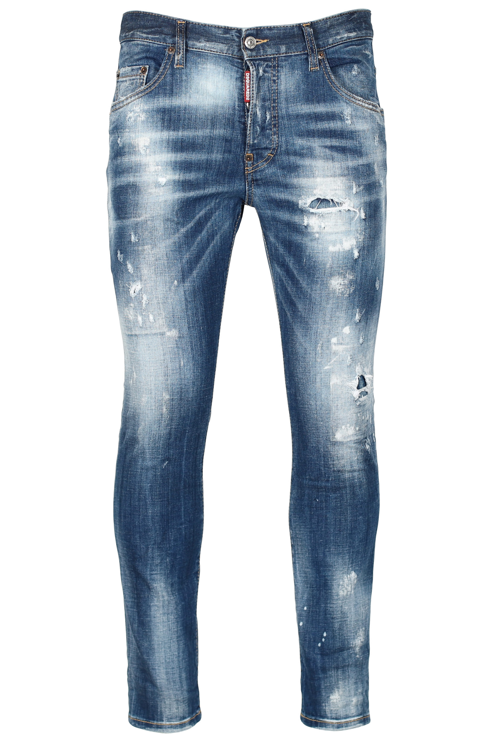 - Pantalón vaquero "Skater" azul desgastado BLS Fashion
